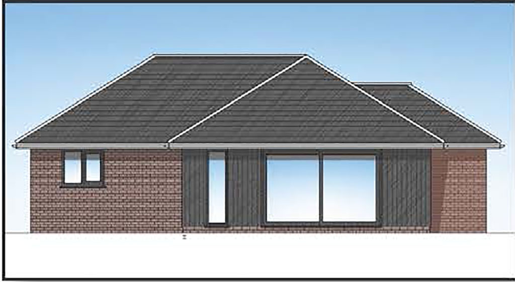 Lot: 124 - LAND WITH PLANNING FOR A DETACHED BUNGALOW - 